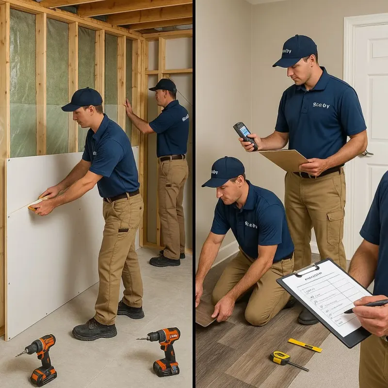 Repairs and Reconstruction process in Rapid Valley, SD